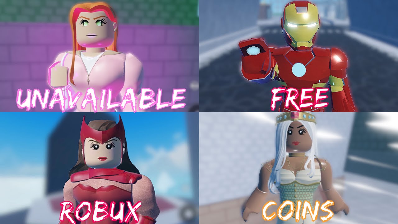 Совершаю убийства (почти) каждым персонажем/скином. ЧАСТЬ 1. Heroes Online World Roblox.