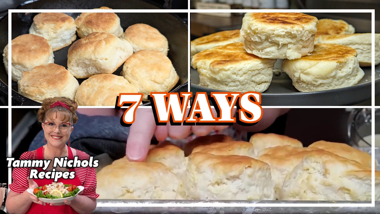 7 Biscuit Tutorials - Make Biscuits Like Mama Made Them - Try It Now!