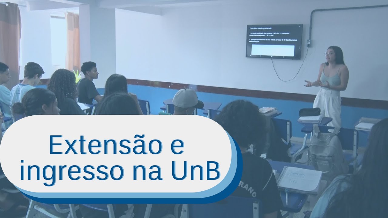 Projetos de extensão incentivam ingresso na UnB