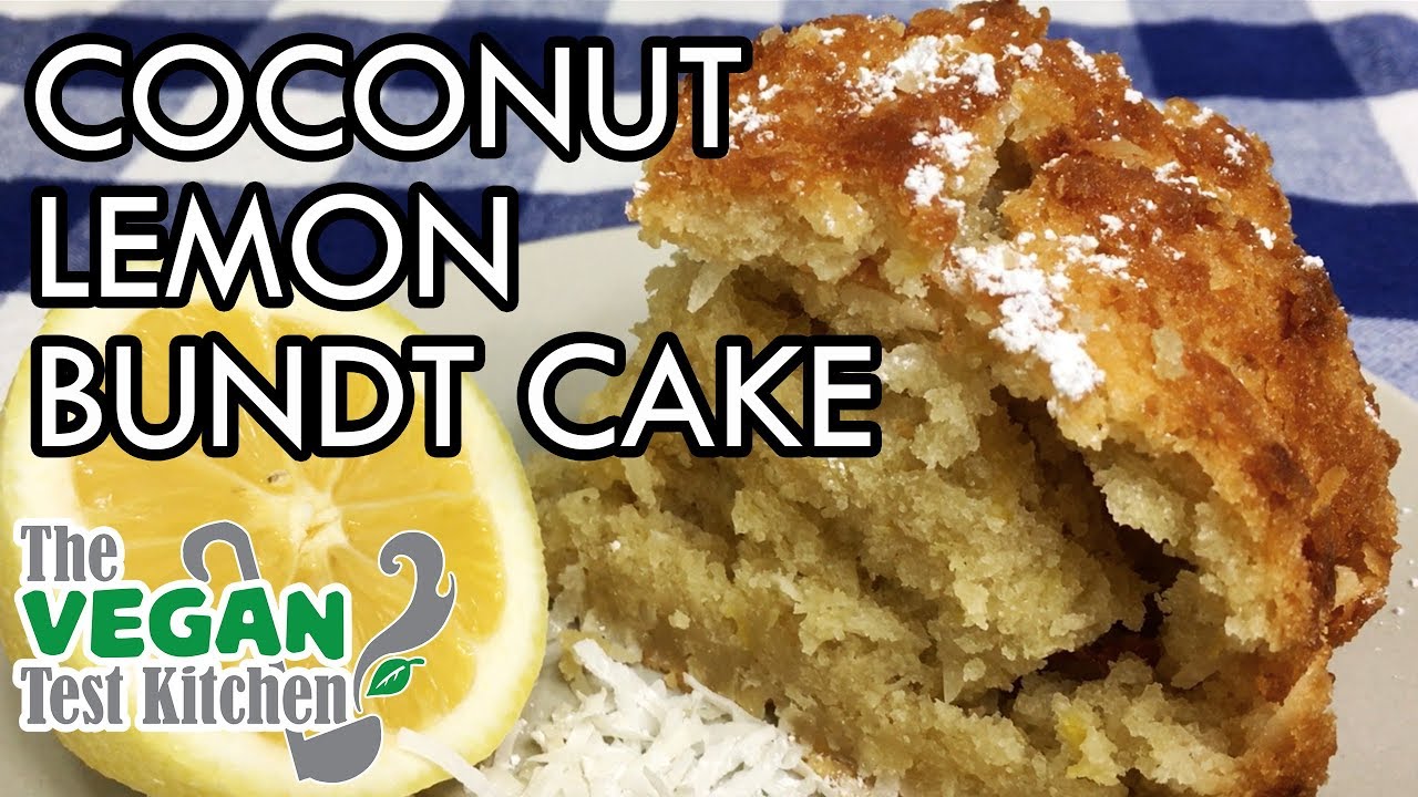 Coconut Lemon Bundt Cake | The Vegan Test Kitchen