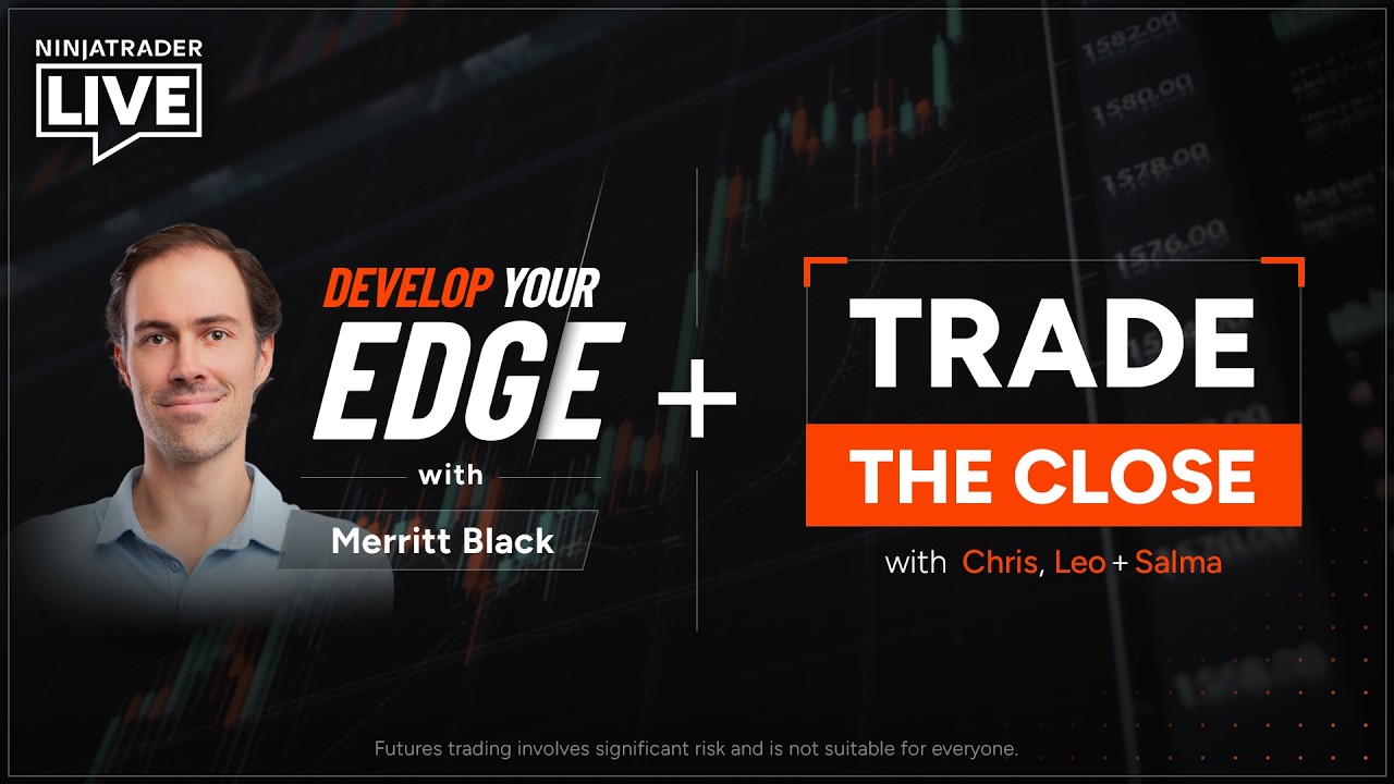 NinjaTrader Live | Develop Your Edge | Using Profiles to Determine Bias + Trade Location ft. Merritt