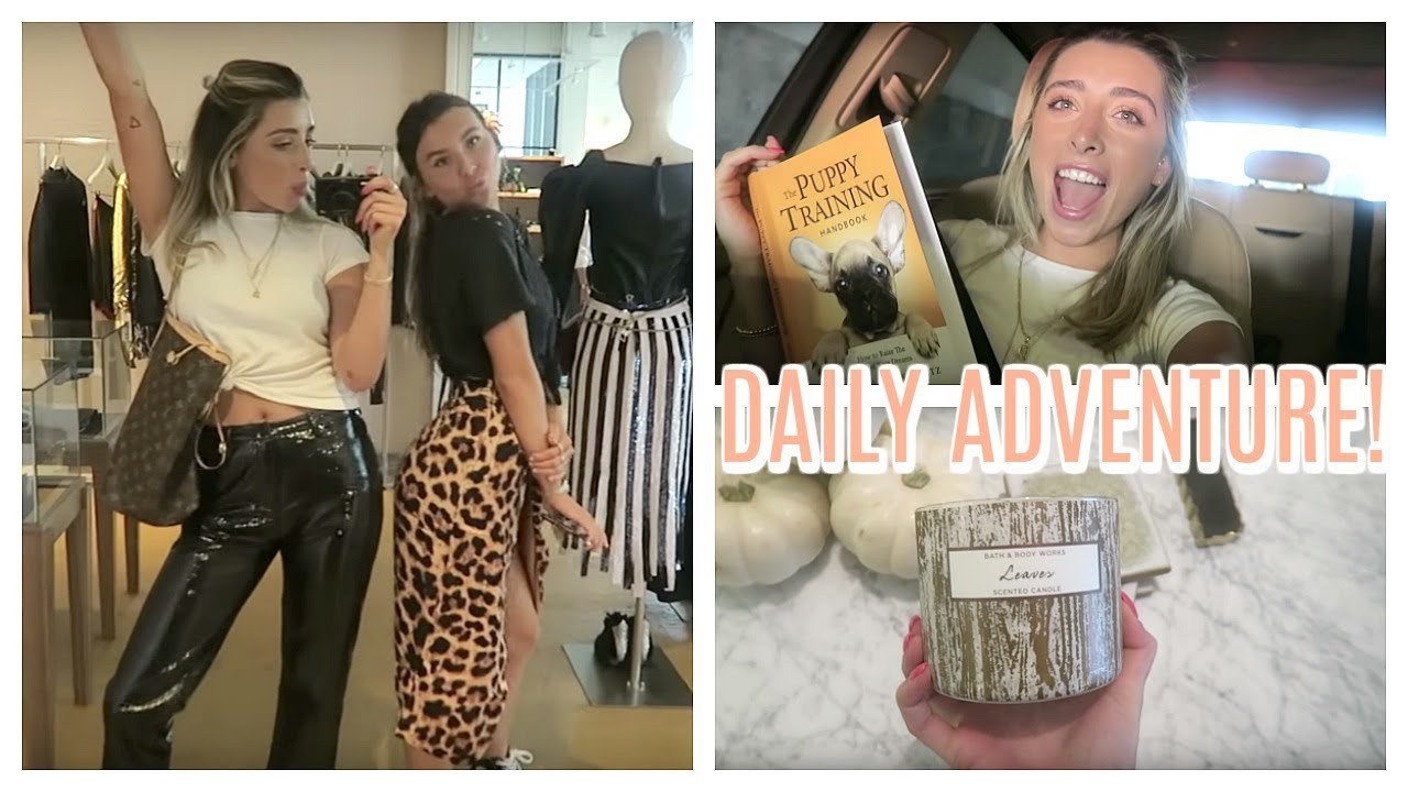 SHOPPING FOR FALL! ADVENTURES WITH LAUREN & LIZA! | Lauren Elizabeth Daily Vlog