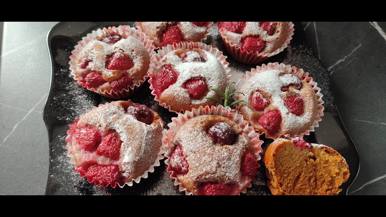 Briose de post cu fructe (fruit muffins, кексы )