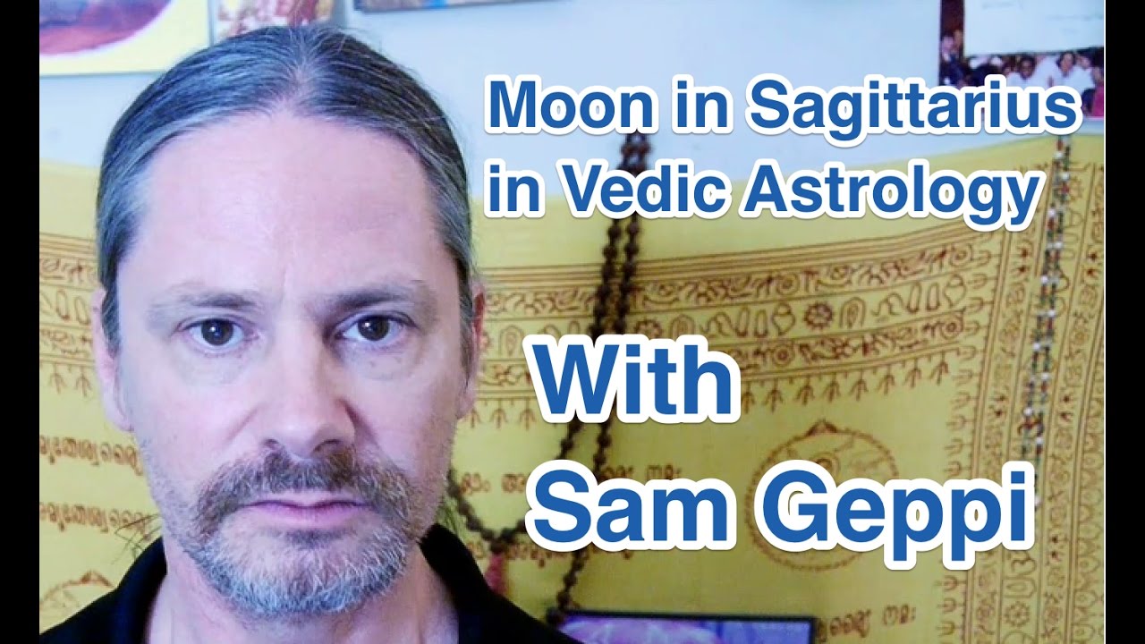 Moon in Sagittarius in Vedic Astrology