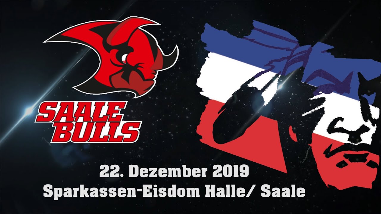 Saale Bulls Halle vs EC Hannover Indians,  Eishockeyoberliga Nord 22. Dez. 2019