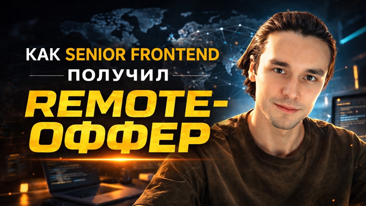 Как Senior Frontend получил remote-оффер