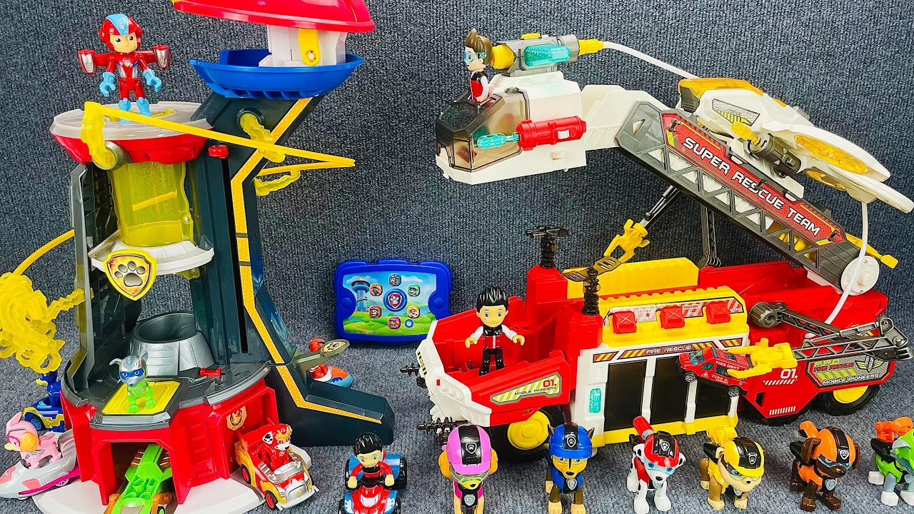 26-Minute ASMR Toy Unboxing with Super Cool Paw Patrol Rescue Set | No Talking, Full Review