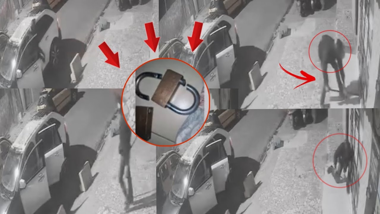Urgent : Tentative de Cambriolage dans un magassin Les voleurs ont éte identifiés...