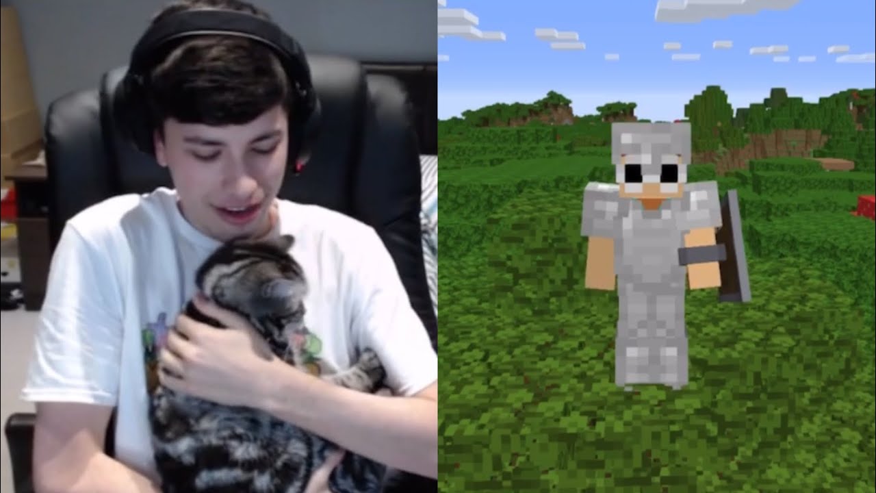 George Cuddling With Luca