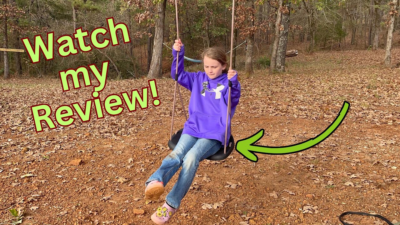 My kids are obsessed with this swing!