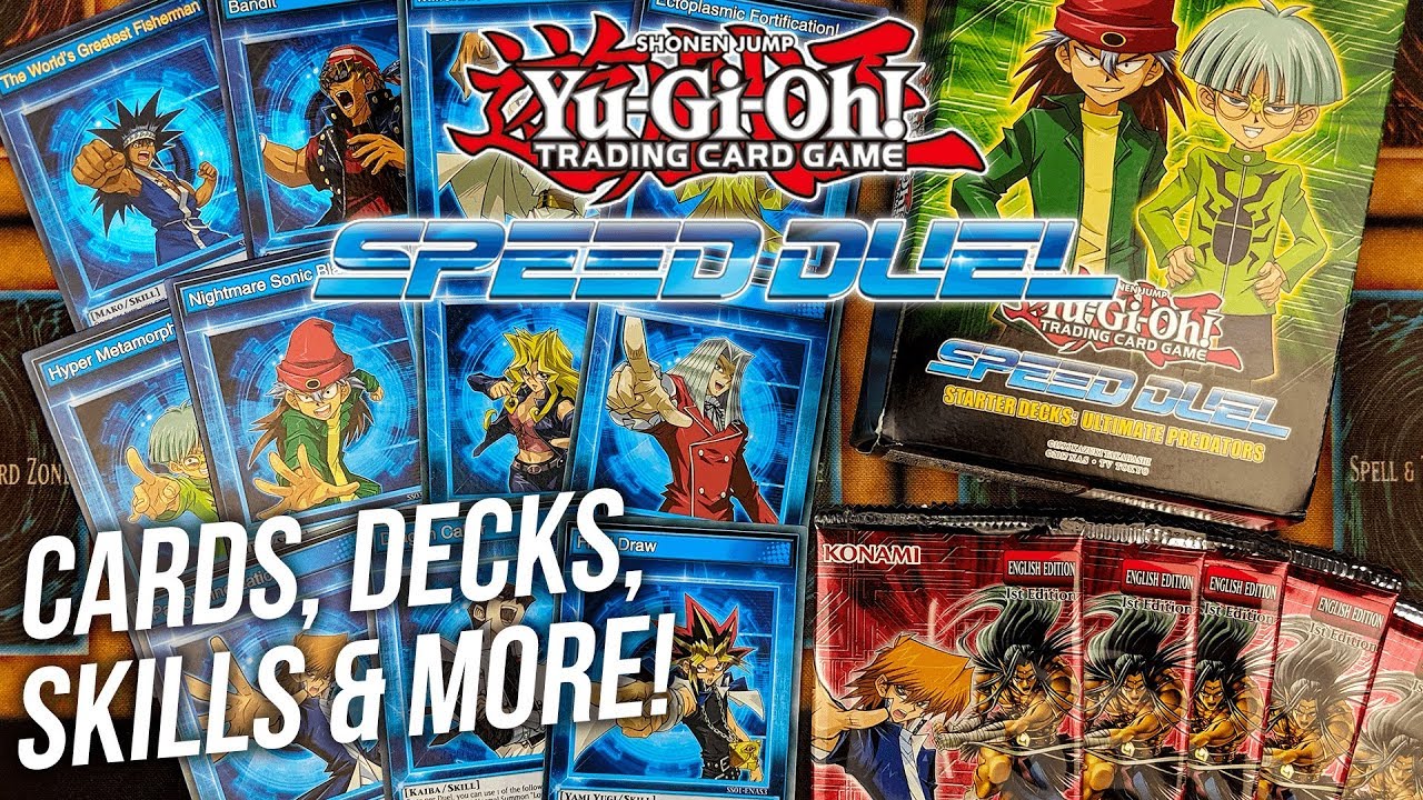 Yu-Gi-Oh! Speed Duels - Everything You Need to Know! (Cards/Decks/Skills/Sets)
