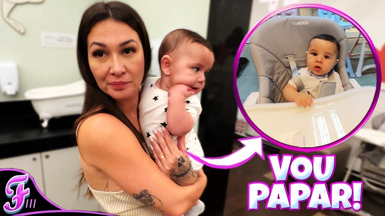 NOVA CADEIRINHA DE COMIDA DO RAVI! - Fran Japa