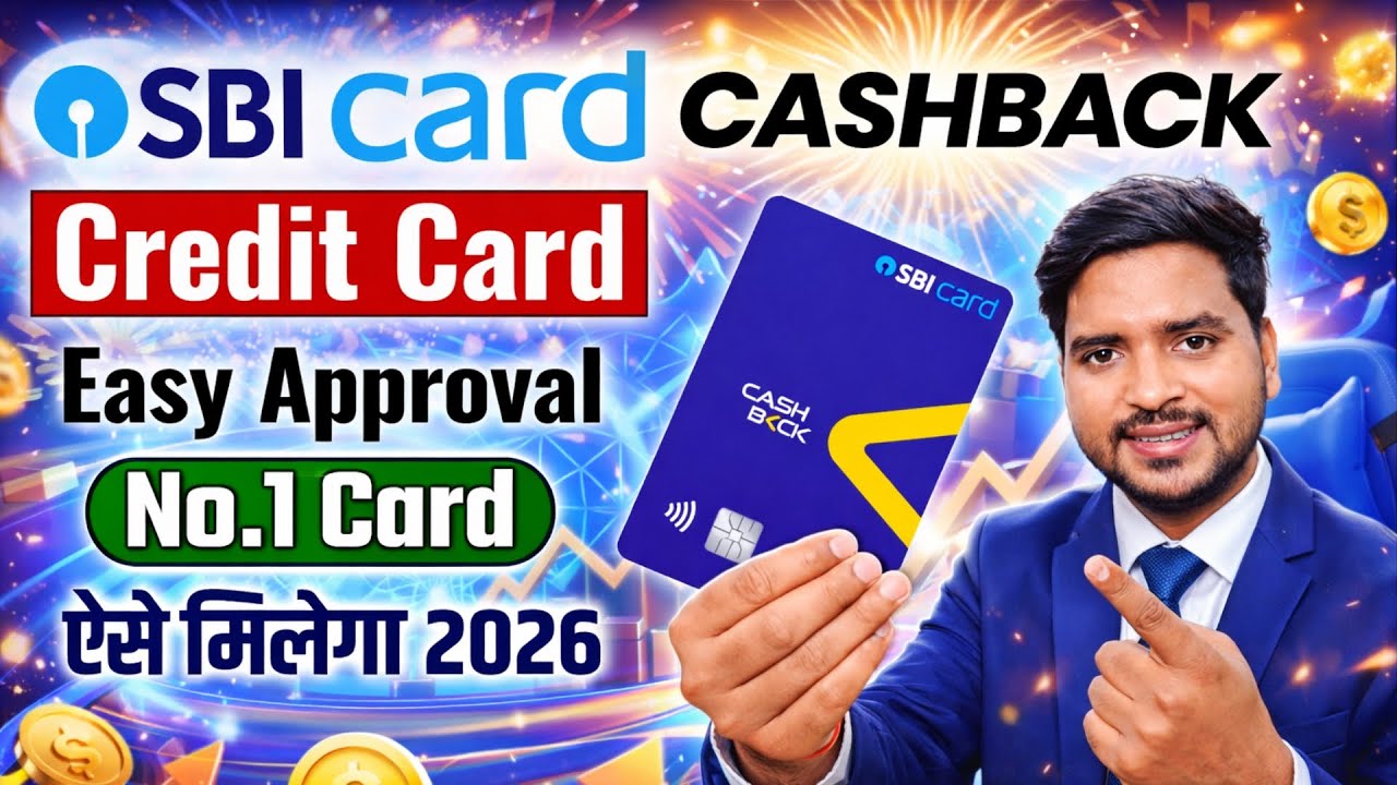 SBI Cashback Credit Card Online Apply 2026: Step-by-Step Live Process! 🚀 (Review & Fees)