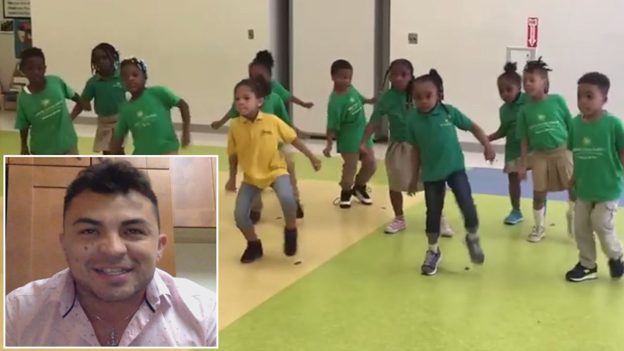 Kindergarten Teacher Reveals How His Students Have The Best Dance Moves