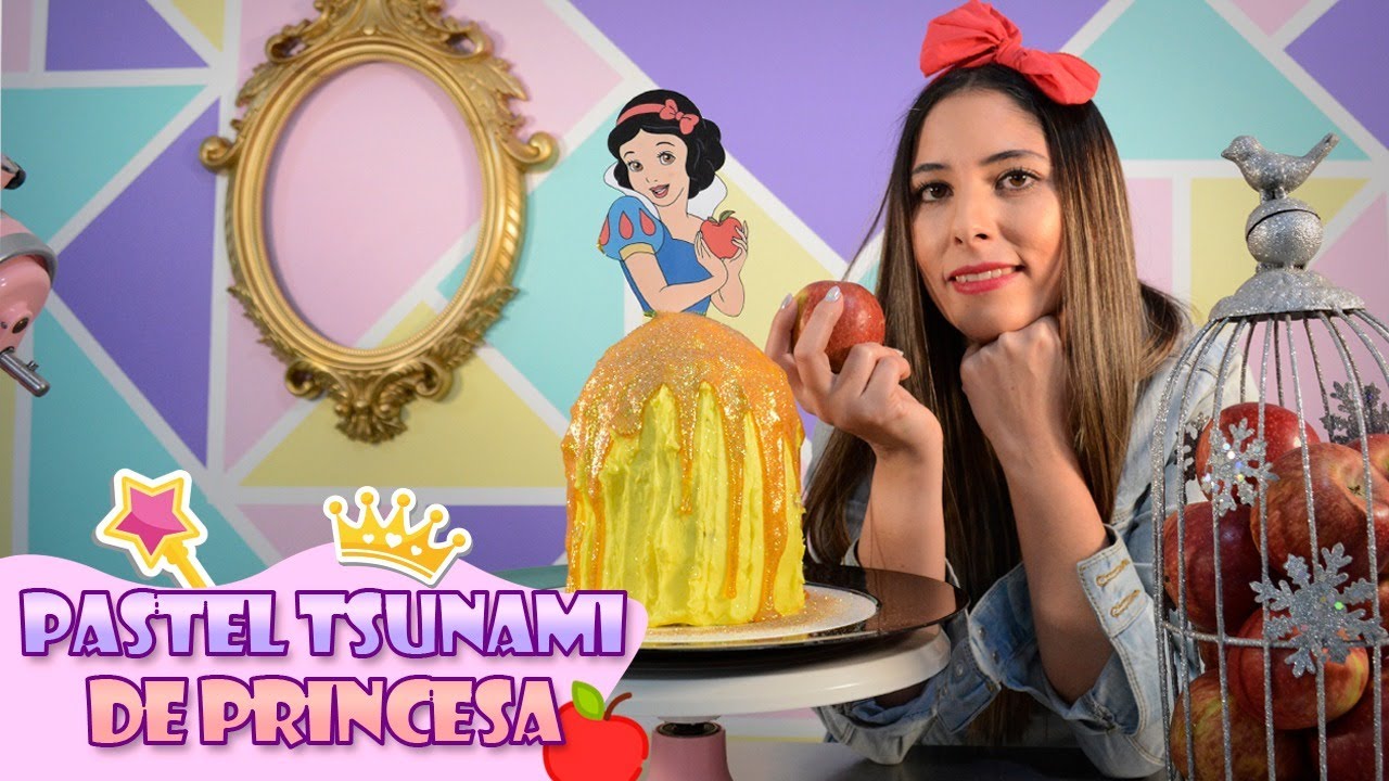 🌊🍰PASTEL TSUNAMI - Princesa Blanca Nieves 🍰🌊