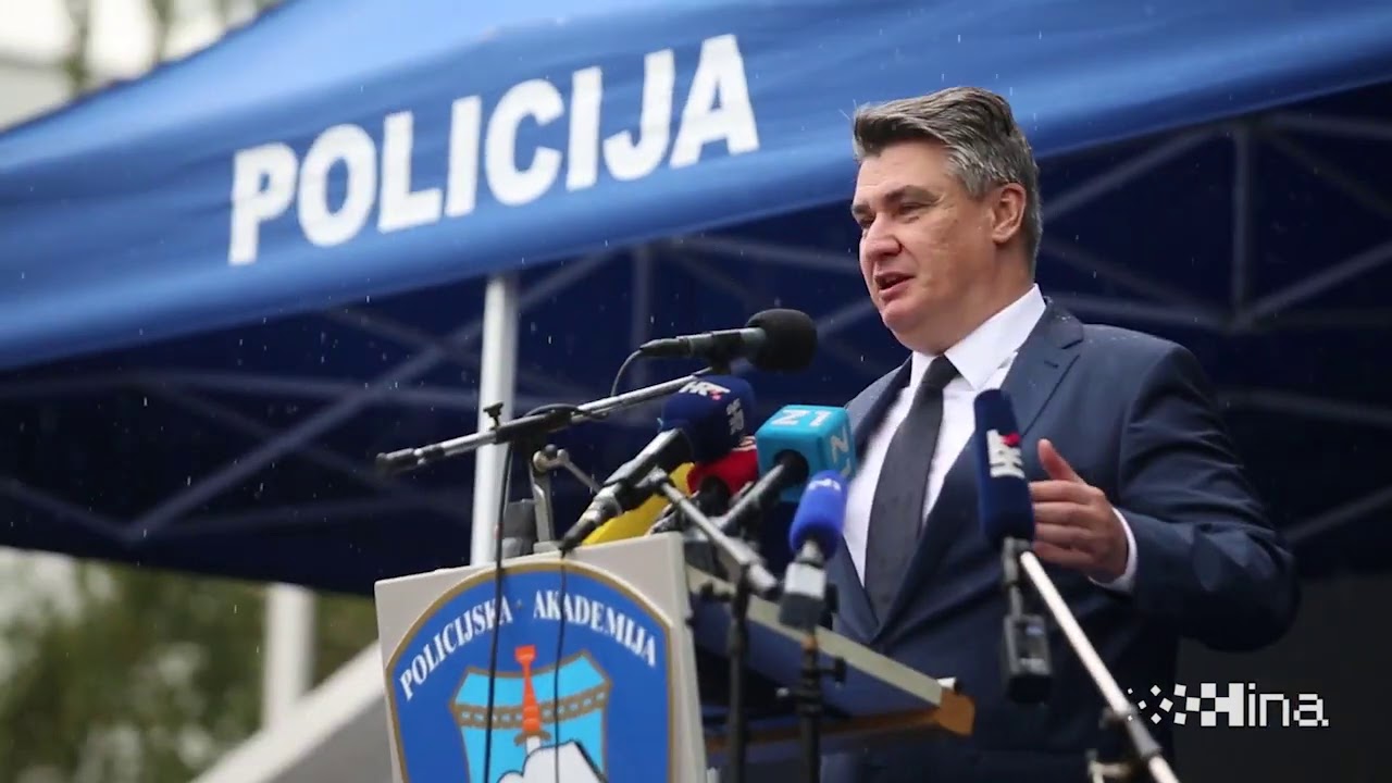 Milanović na svečanosti obljetnice ustrojavanja postrojbe Prvi hrvatski redarstvenik