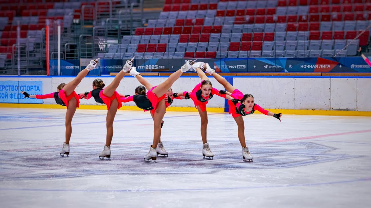 Команда ФриволитЕ-2, 2 спортивный разряд, синхронное катание. Соревнования в Казани