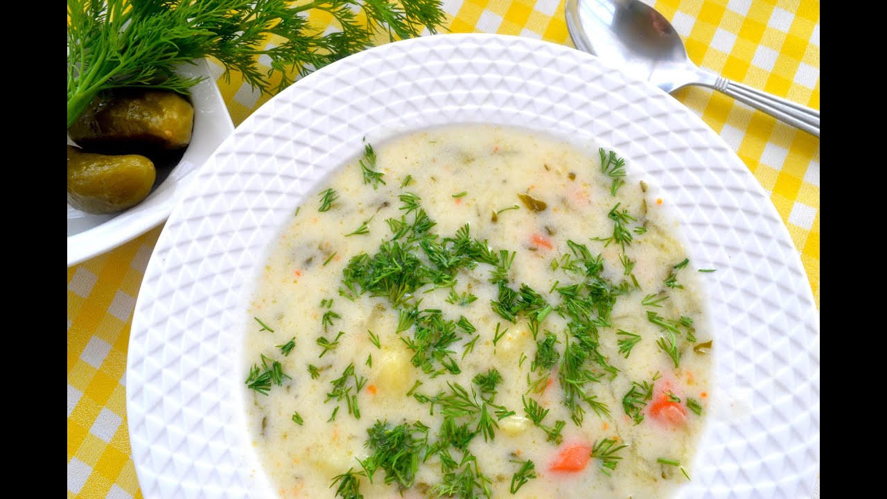Zupa og&oacute;rkowa z ziemniakami zabielana - Jak zrobić - [Smakowite Dania]