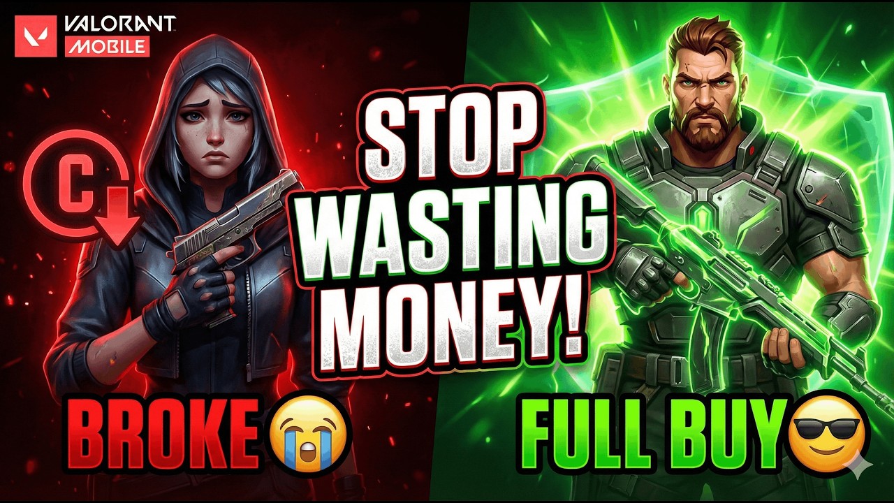 Stop Wasting Money! Valorant Mobile Economy Guide 🔥Valorant mobile latest 1
