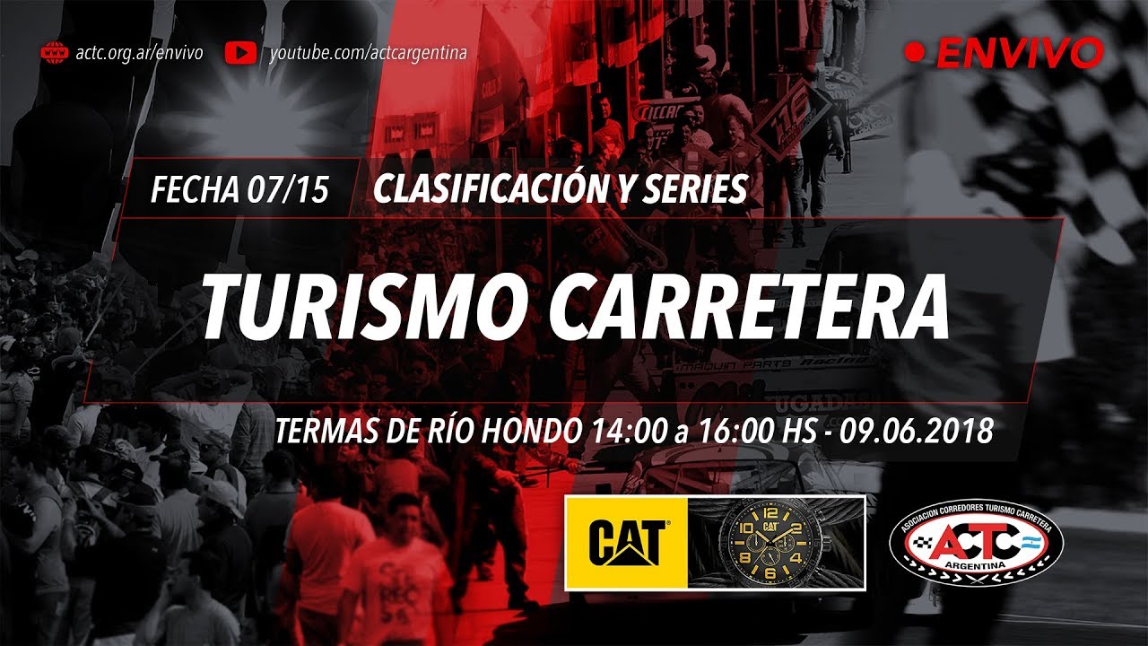 ​0​7-2018) ​Termas: Sábado Entrenamientos TC y series TCP