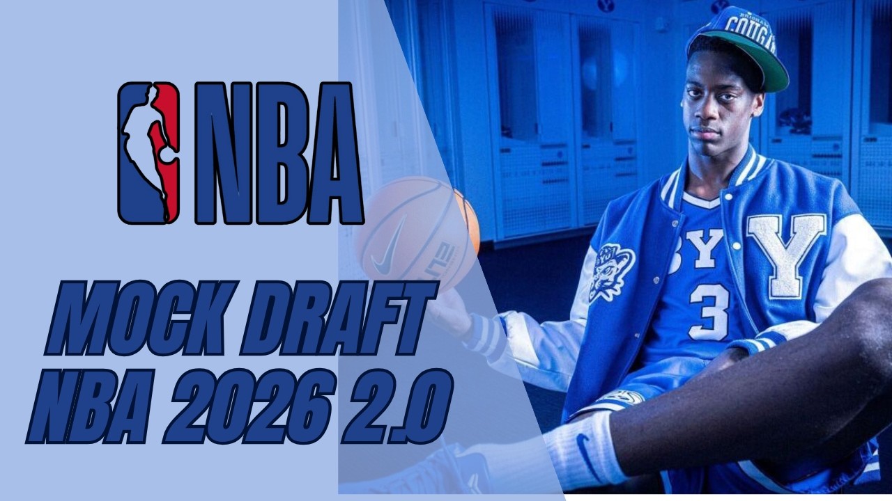 Aday Mara, Dybantsa and more 👀 MOCK DRAFT 2026 v.2.0 #NBA #basketball