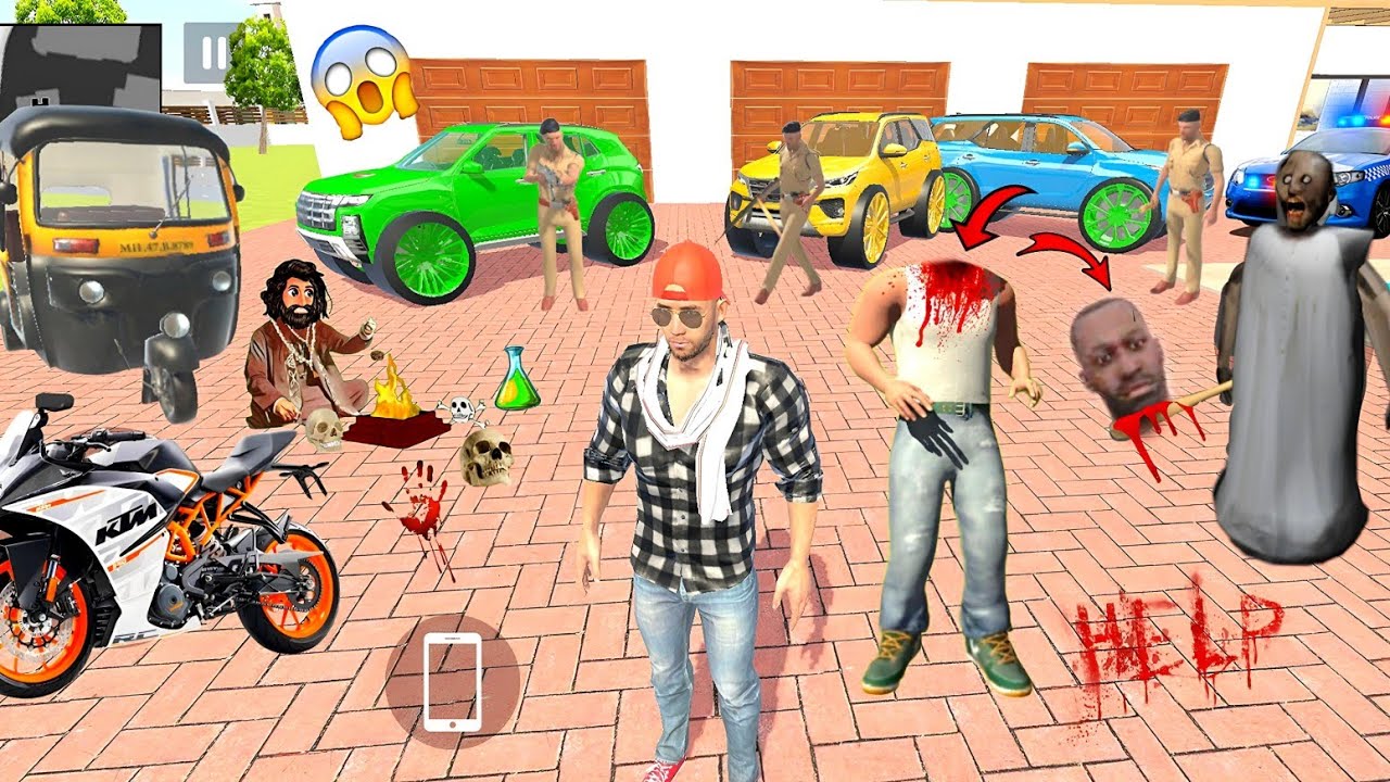 😱 Franklin Ke Sath Ye kya Ho Gya 💥🤯 Indian Theft Auto 💥🤩 Indian Bike Driving 3d Game 💥😱 New Update 💥