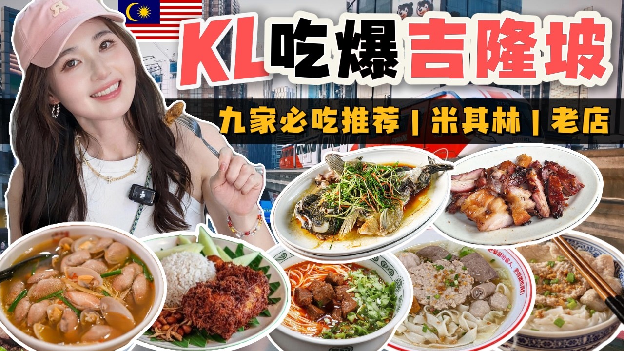 【马来西亚】有人说大马没美食，我都笑了！根本吃不完好吗！我都胖了5斤了，怒推9家超赞吉隆坡餐厅！真的超好吃！吉隆坡米其林 | 蕉赖美食 | 蒲种美食 | 永兴城茶餐室 | 王美记烧肉 |  丽丰拉拉米