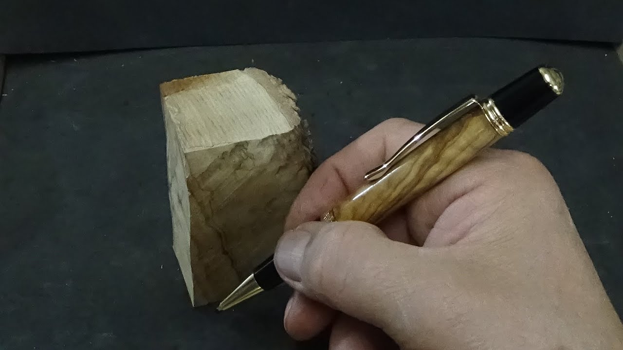 Ulivo, un legno che in molti ci invidiano  Costruiamo una penna