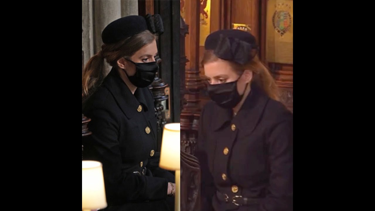 Princess Beatrice at The Funeral of The Duke of Edinburgh: All Momments