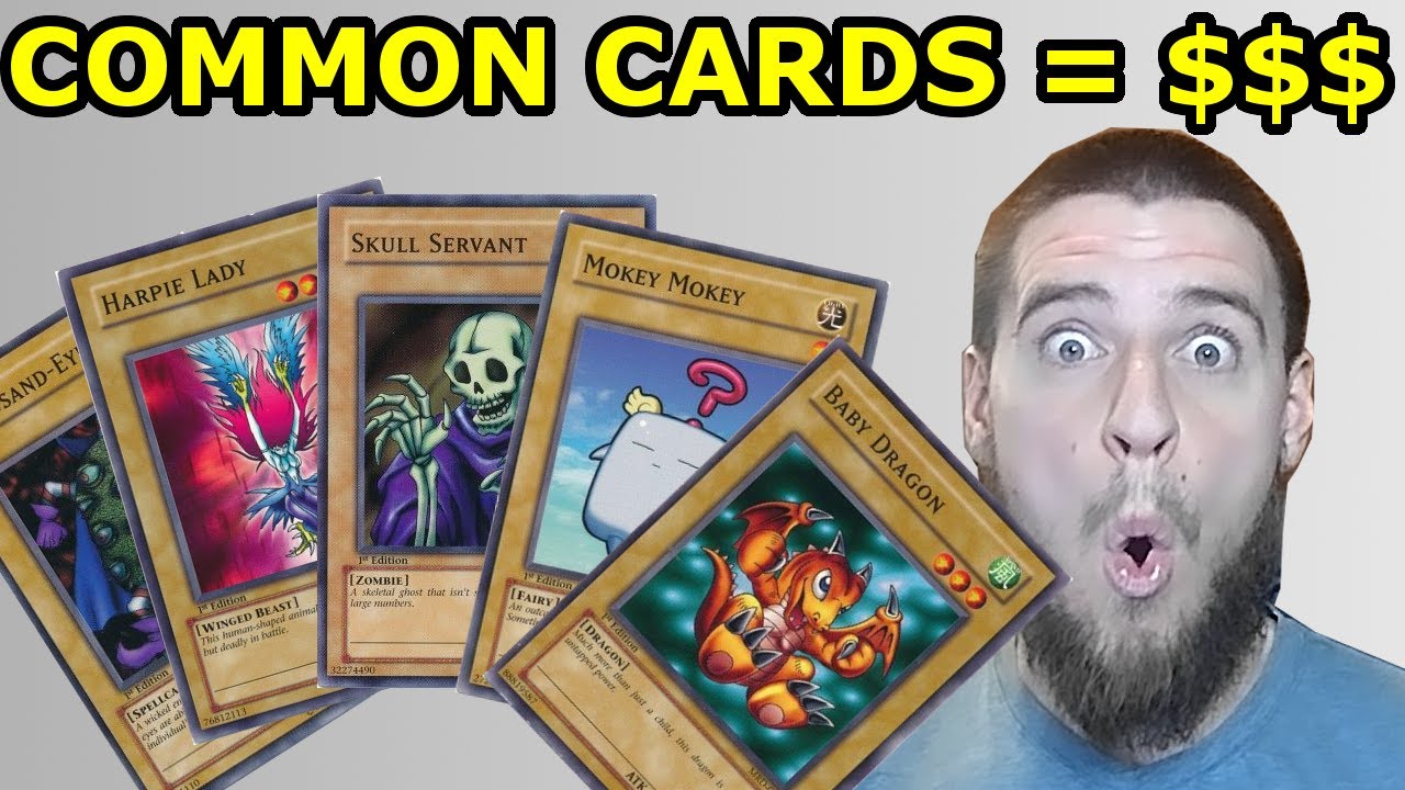 These Vintage YuGiOh COMMONS Are Actually VALUABLE