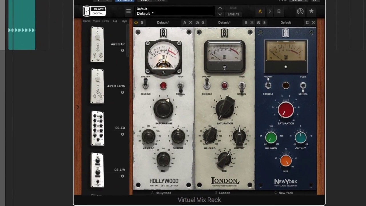 Slate Virtual Tube Collection Explained