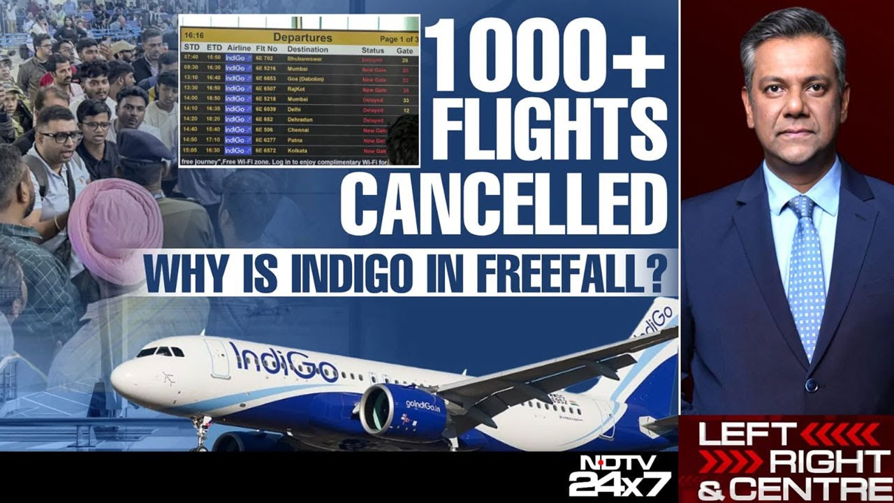 Indigo Crisis News | 1000+ Flights Cancelled: Why Is IndiGo In Freefall?