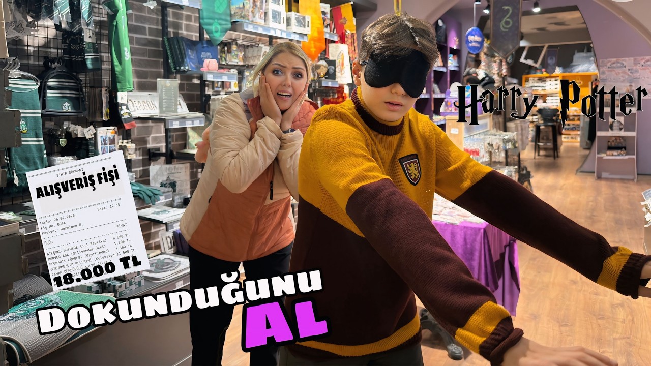 KUZEYİN GÖZÜ KAPALI DOKUNDUĞU HER ŞEYİ ALDIK !!