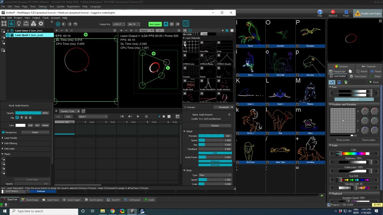 Connect MadMapper to Pangolin Beyond