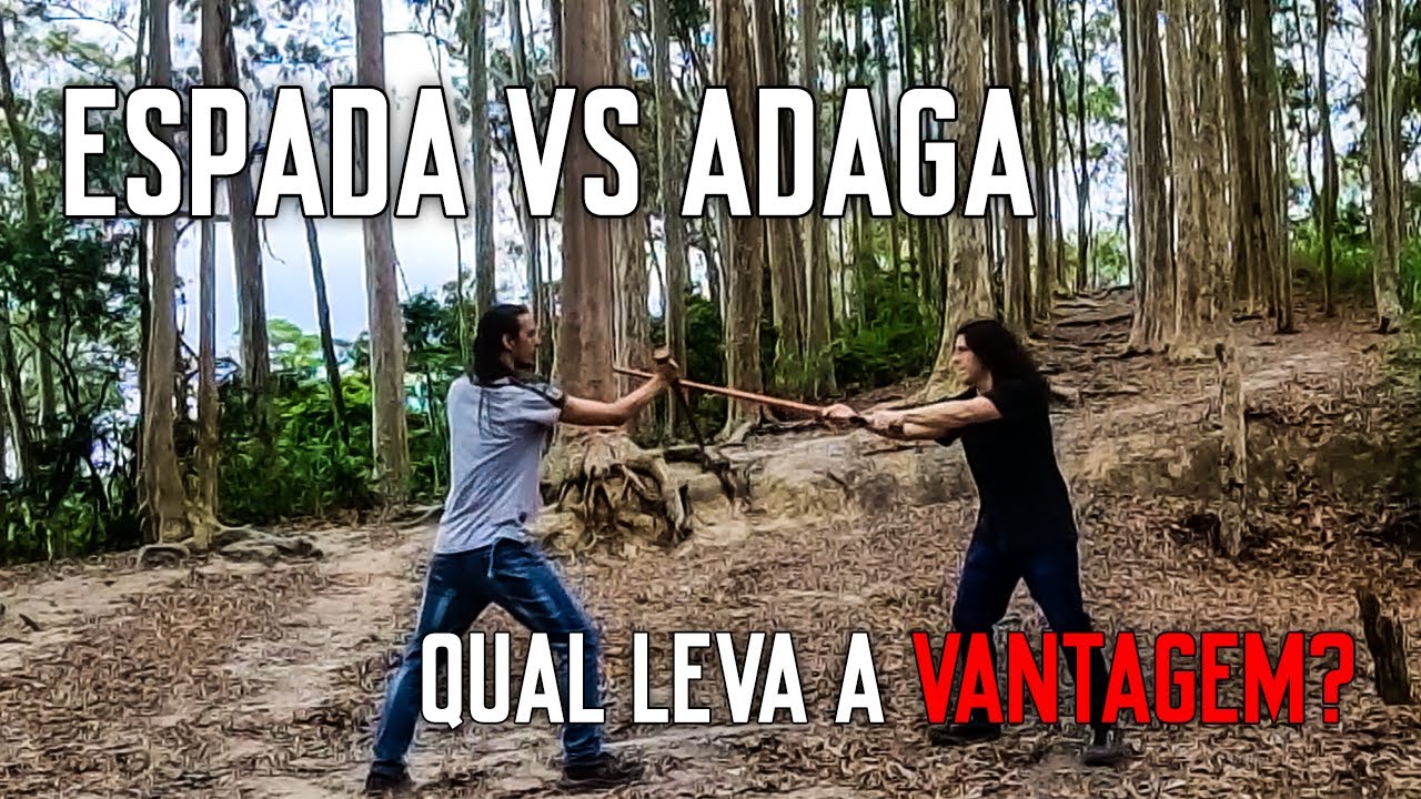 A ADAGA TEM CHANCES CONTRA UMA ESPADA? | Espada VS Adaga