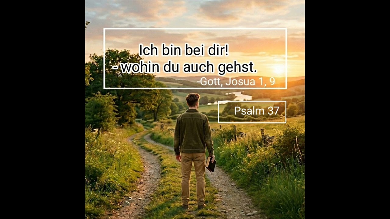 Ich bin bei dir! - wohin du auch gehst.