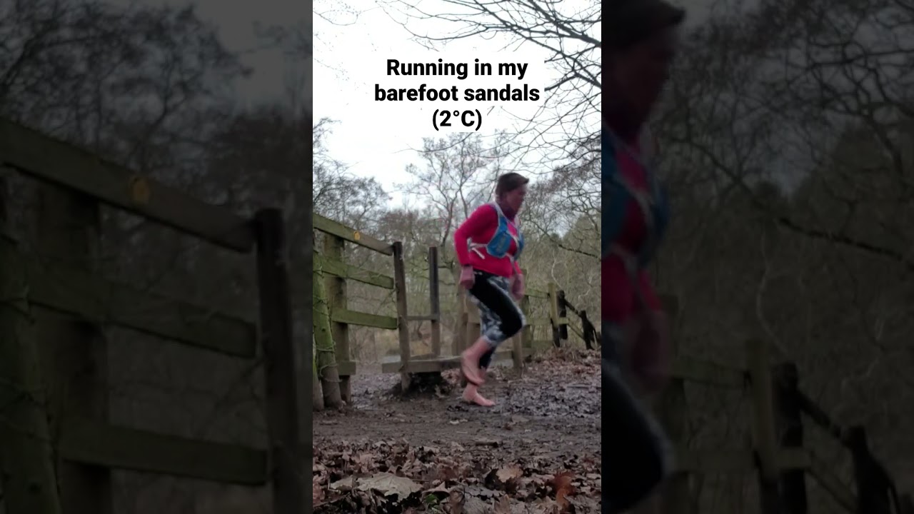 Barefoot Running in Cold Weather (Earth Runner Sandals)