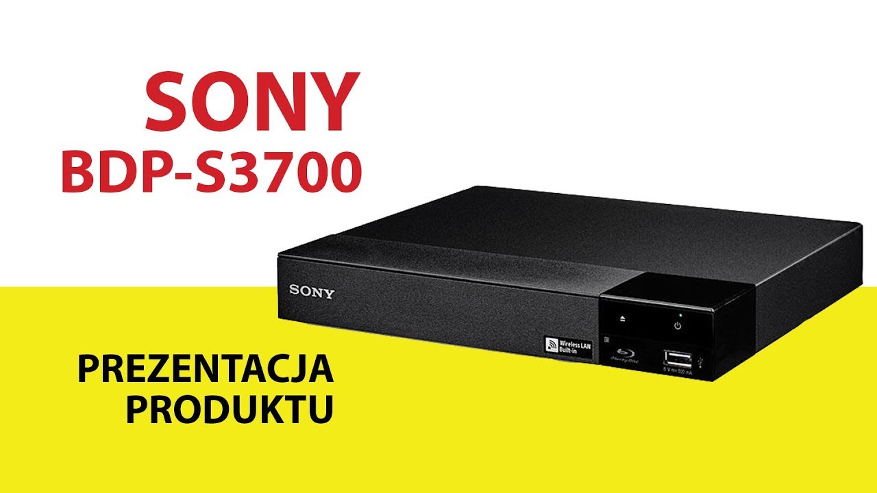 Odtwarzacz Blu-ray SONY BDP-S3700