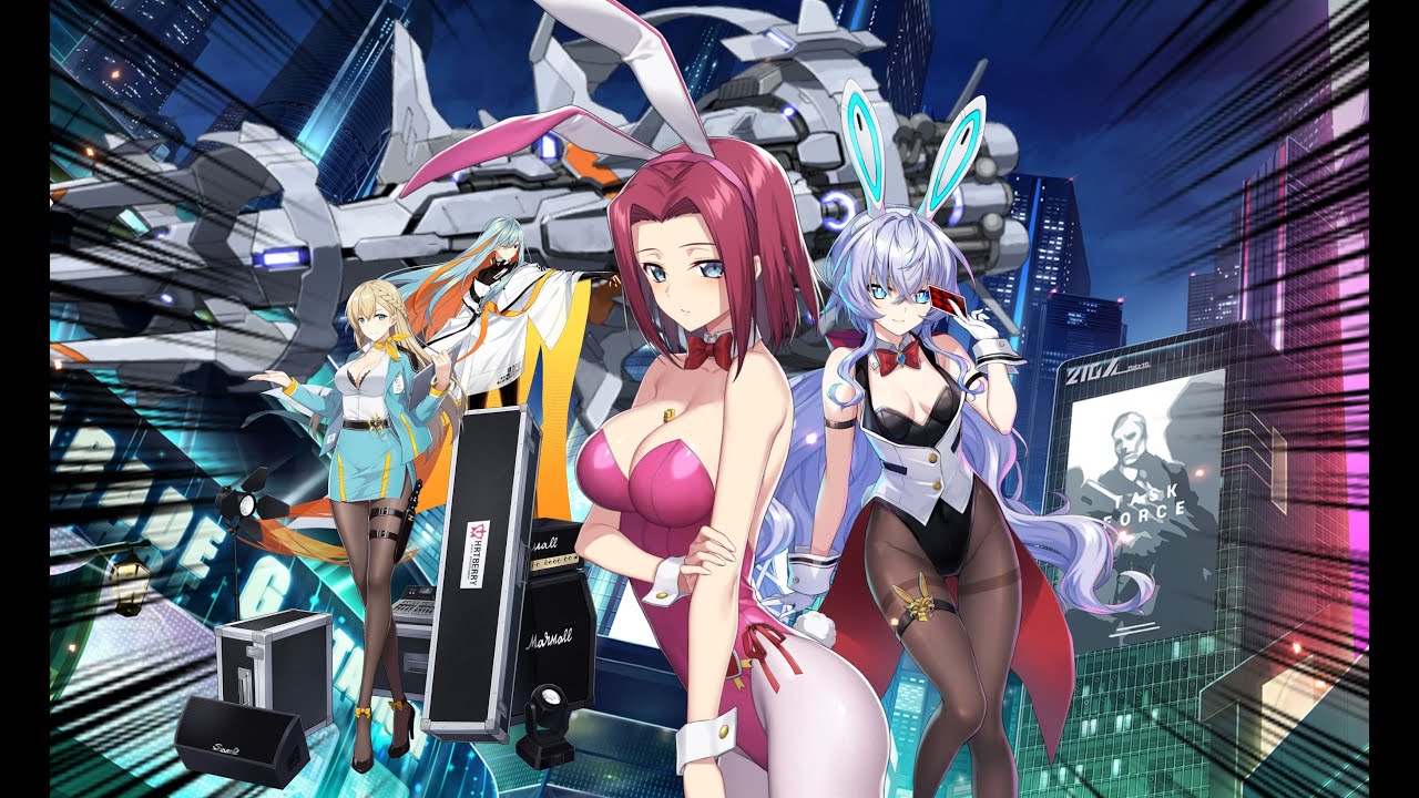 Counter:Side Global, Challenger PvP.  Kallen, Abraham & Hori Mech Team.  Gear & Match Sample.
