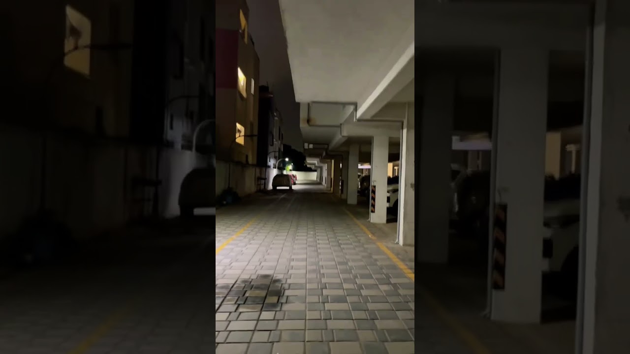 Midnight walk#celebrityvlog #walkthrough #enjoyment