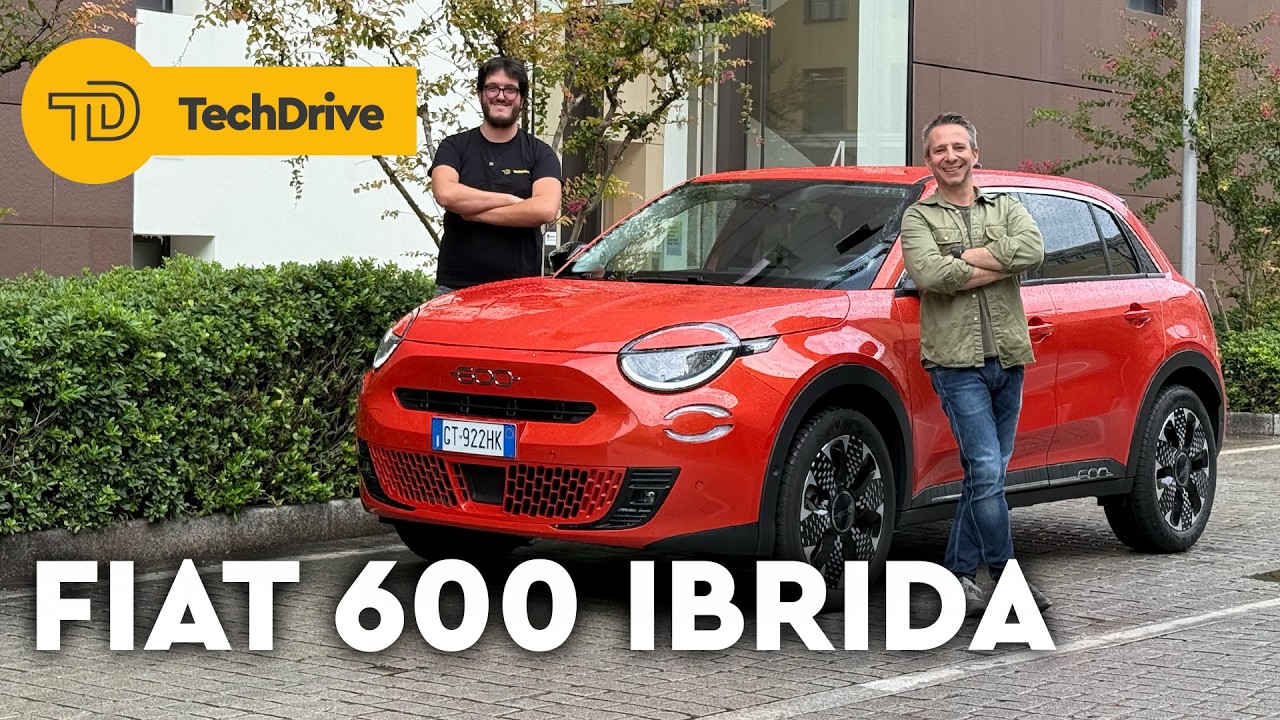 FIAT 600 IBRIDA TEST DRIVE PRO e CONTRO