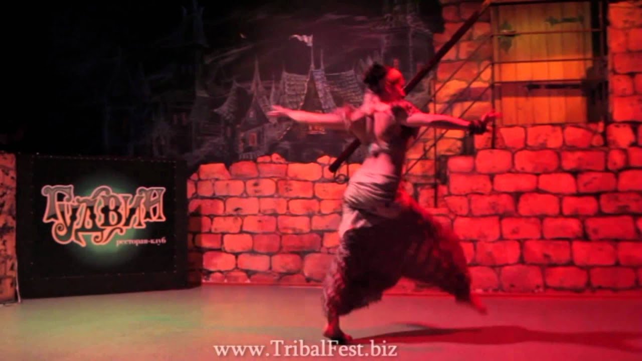 Polina Yankovskaya. Tribal Festival in Belarus 2012