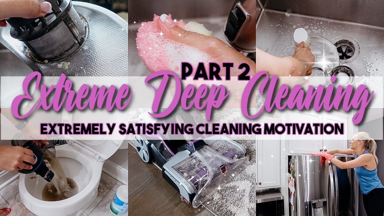 INSANE EXTREME DEEP CLEANING MOTIVATION - DEEP CLEANING MY HOUSE- CLEANING MUSIC 2022- PART 2
