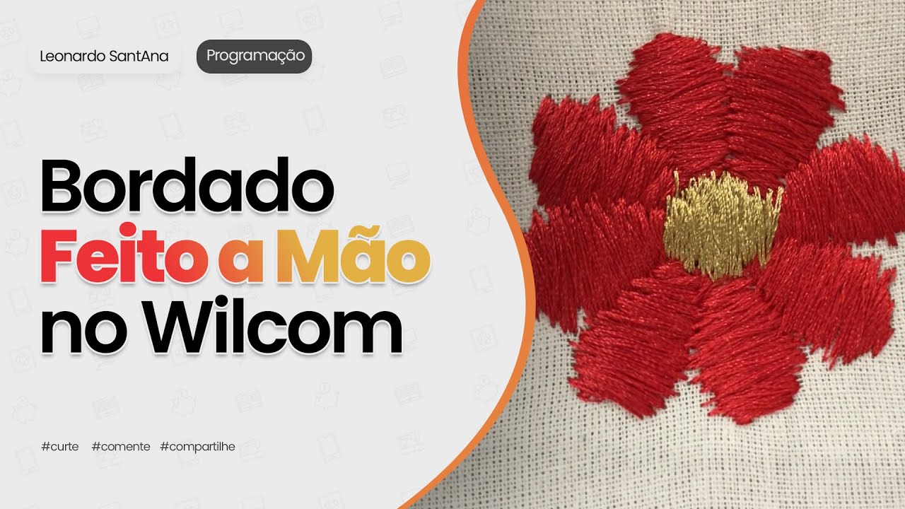 Bordado  a Mão na Bordadeira Doméstica  || Free Hand Bordados