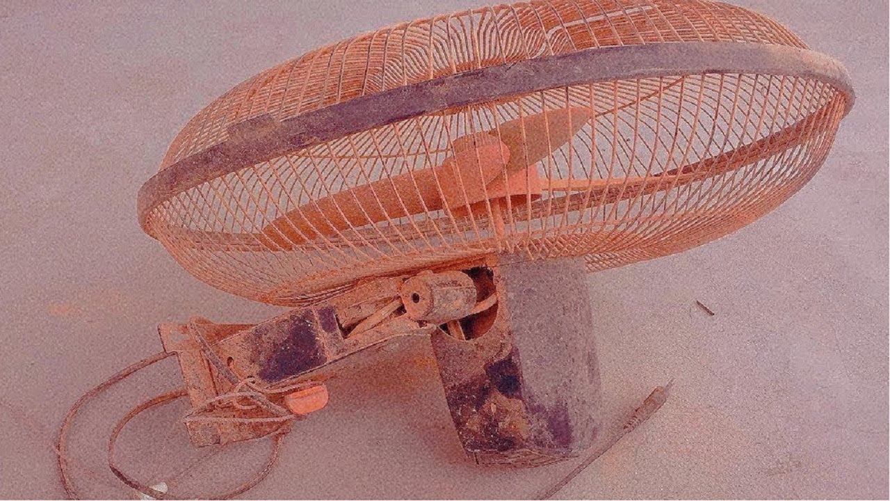 Restoration rusty electronic Fan broken | Restore antique table fan