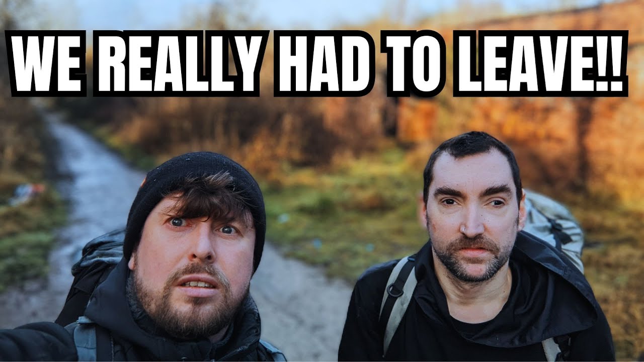 Abandoned ROF Wild Camp *WE HAD TO LEAVE!*