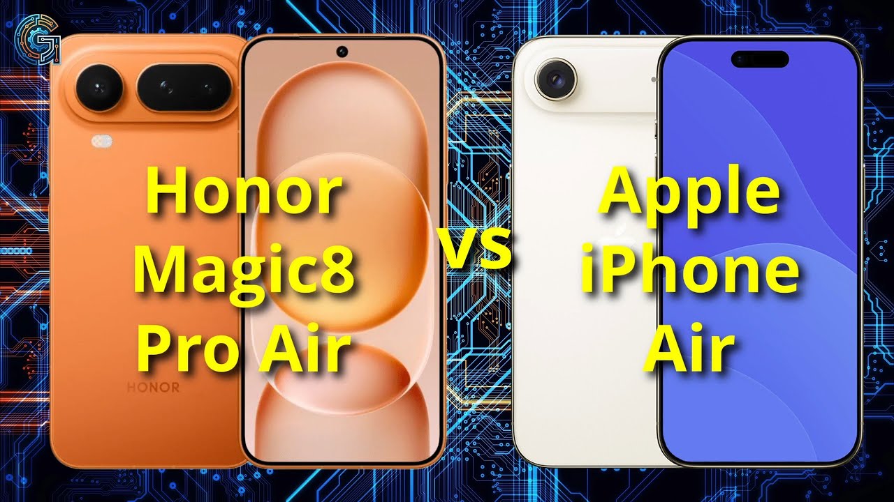 Honor Magic8 Pro Air  vs  Apple iPhone Air