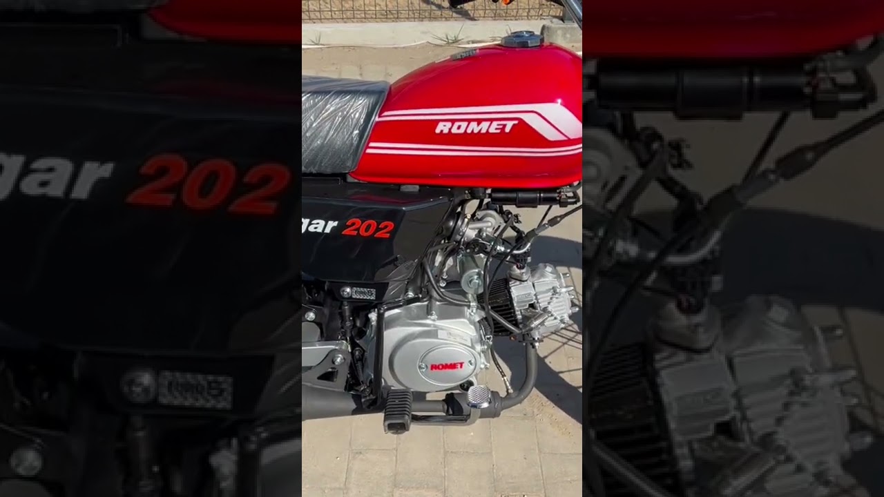 Motorower Romet Ogar 202 49CC kolor czerwony #salon2kolka