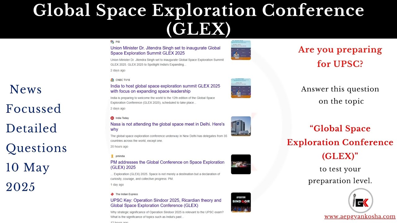 Global Space Exploration Conference GLEX 10 may 2025