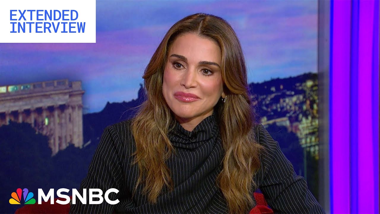 Queen Rania of Jordan: ‘What’s happening in Gaza today… is a war crime’ I EXCLUSIVE INTERVIEW